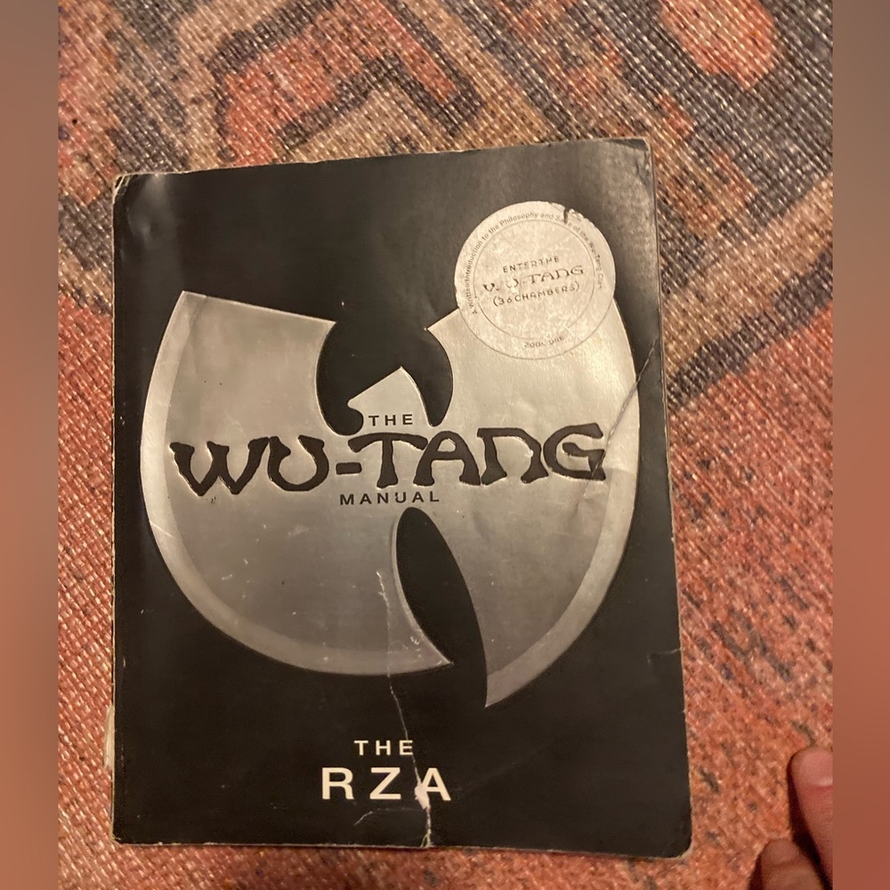 THE WU-TANG MANUAL #PCIDND First Book/ Edition RZA Hip Hop Madness Softcover !